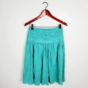 Club Monaco Gauze Cotton Mermaid Y2K Whimsical Fairy Coastal A Line Skirt S